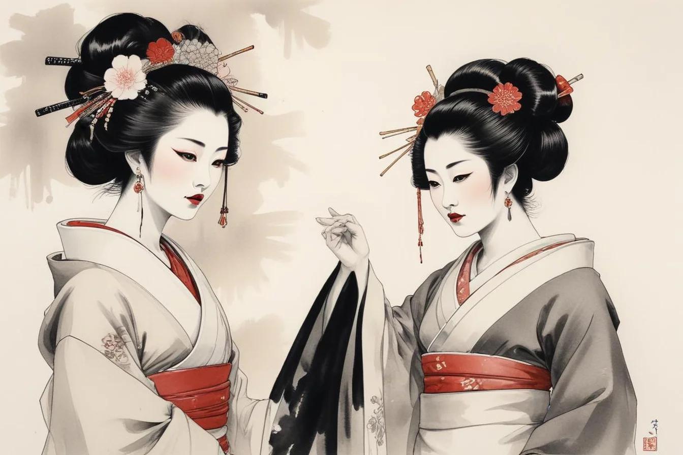 Oiran vs Geisha